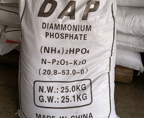 ราคาดี 18-46-0 ปุ๋ยไดแอมโมเนียมฟอสเฟต DAP NPK 18-46-0 / 21-53-0 ผงเกรดเม็ด ออนไลน์