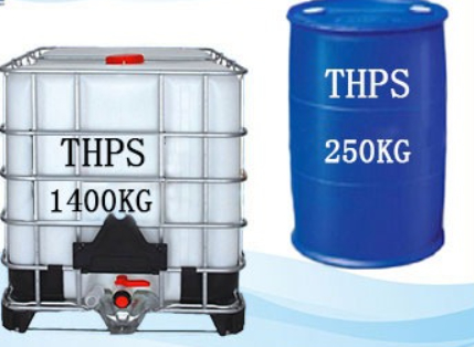 ราคาดี CAS 55566-30-8 Tetrakis (Hydroxymethyl) Phosphonium Sulfate 75% (THPS 75%) ยาฆ่าเชื้อและสารยับยั้งไฟ ออนไลน์