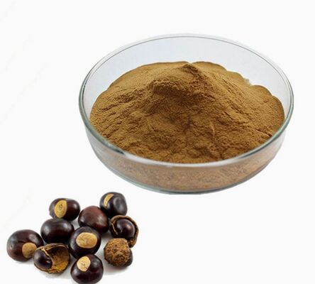 ราคาดี CAS 8053-39-2 สารสกัดจากเมล็ด Aesculus Hippocastanum เครื่องสำอางต่อต้านริ้วรอยสารสกัดจากเกาลัดม้า ออนไลน์